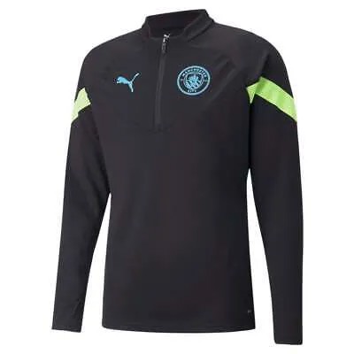 Puma Mcfc Training 14 Zip Pullover Sweatshirt Mens Size XXL Coats Jackets Outer
