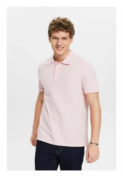 Рубашка поло Esprit, розовый
