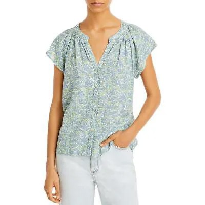 Женская льняная блузка на пуговицах с цветочным принтом Rails Alena BHFO 1332