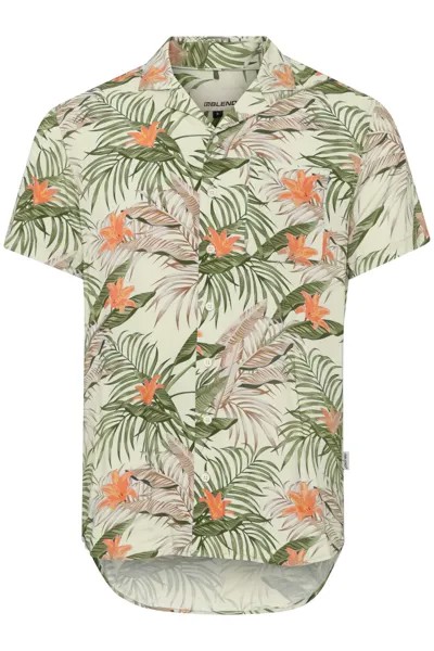 Рубашка на пуговицах стандартного кроя BLEND Bhshirt, зеленый