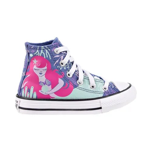 Детские туфли Converse Chuck Taylor All Star Hi Mermaids Индиго/Белый 372750f