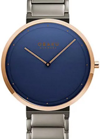 Fashion наручные  мужские часы Obaku V258GXDLSJ. Коллекция Links