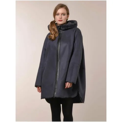 Пальто Cascatto, размер 62, серый