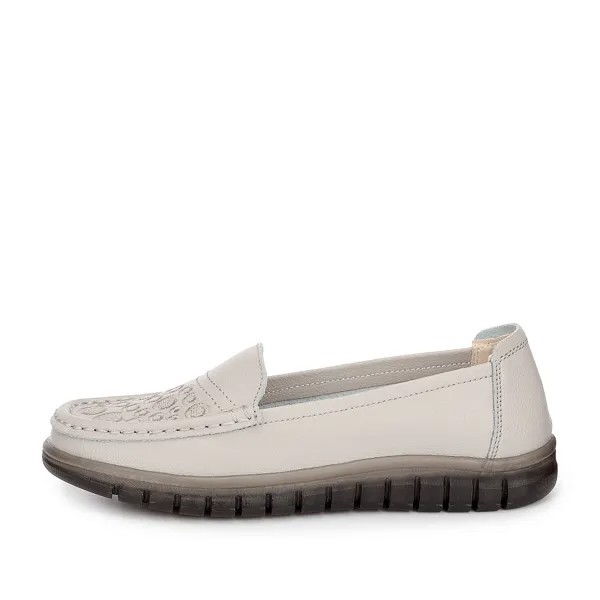 Мокасины женские MUNZ SHOES 12-11WA-005V серые 39 RU