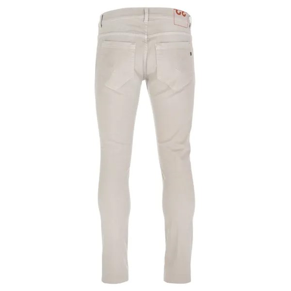 Dondup Chic Мужские брюки из хлопка стрейч, бежевый
