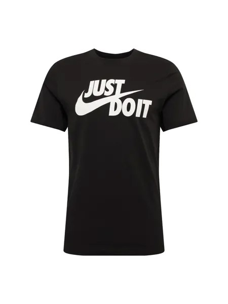 Футболка стандартного кроя Nike Sportswear Swoosh, черный