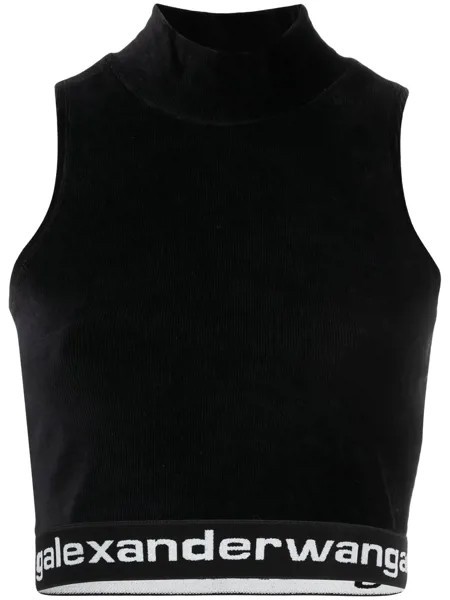 Alexander Wang топ без рукавов с логотипом