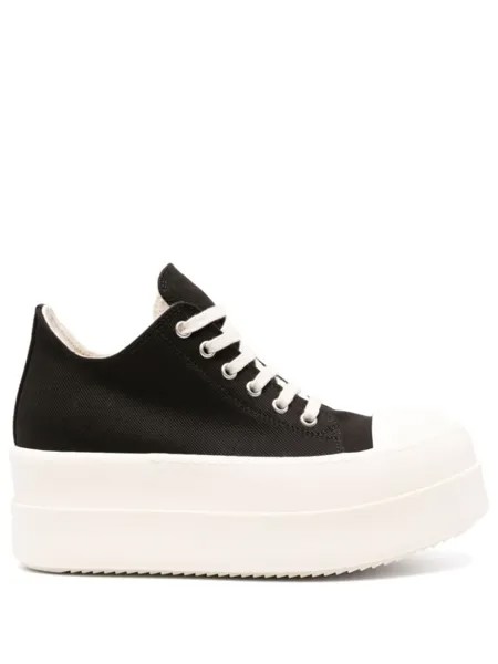 Rick Owens DRKSHDW кроссовки Double Bumper, черный