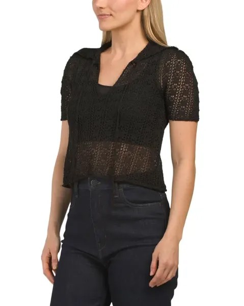 Далласский пуловер Free People, цвет Caviar