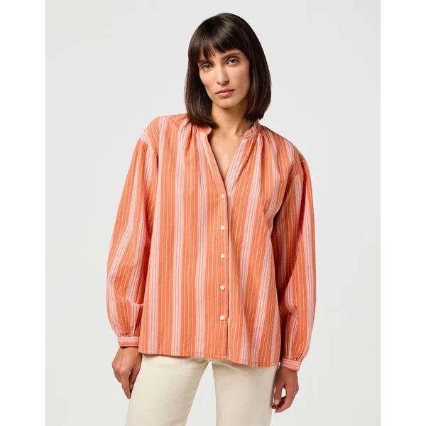 Блуза Wrangler 112350347 Poet, оранжевый