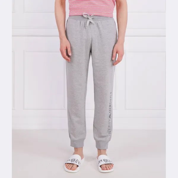 Спортивные брюки стандартного кроя Emporio Armani, серый