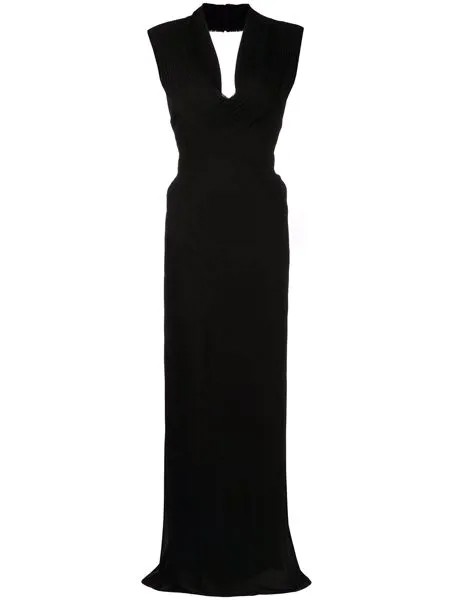 Herve L. Leroux вечернее платье с открытой спиной
