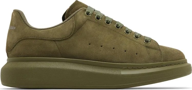 Кроссовки Alexander McQueen Oversized Sneaker 'Military Green', зеленый