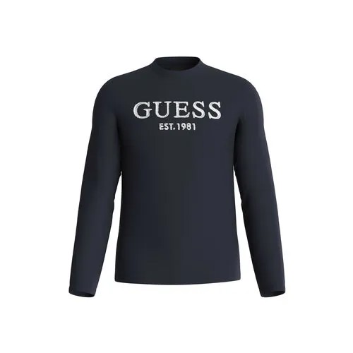 Лонгслив GUESS, размер XL, синий
