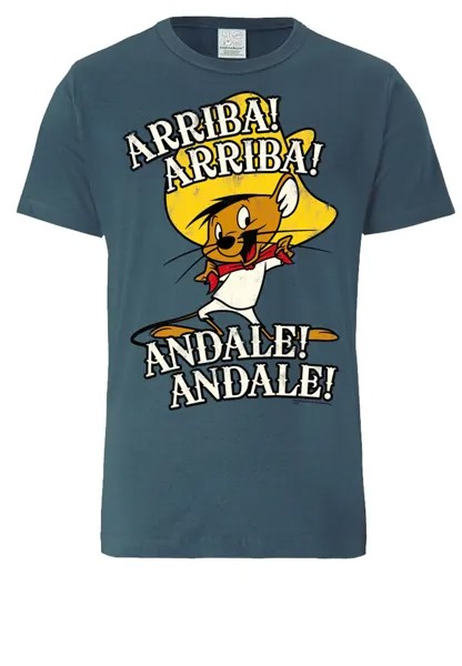 Футболка Logoshirt Looney Tunes Speedy Gonzales, синий