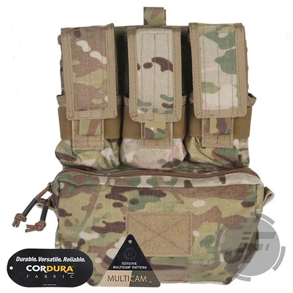 Сумка-переноска Emerson для тактических тарелок, сумка-переноска для ПК, AVS Vest Emersongear MOLLE, штурмовая сумка с карманом для магазина M4 M16