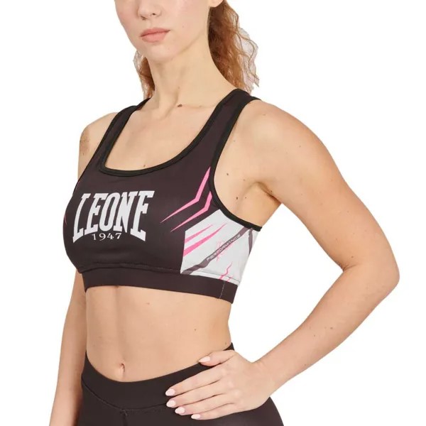 Спортивный топ Leone1947 Revo Fluo, черный