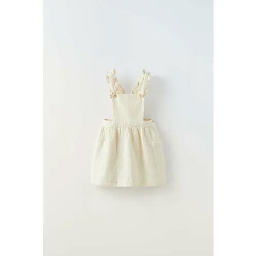 Юбка Zara, размер 4-5 лет (110 cm), бежевый