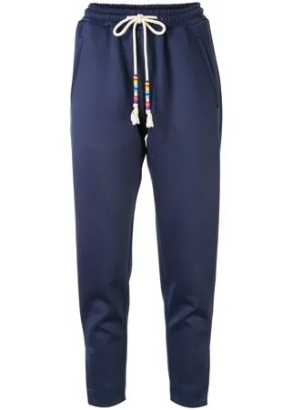 Mira Mikati укороченные брюки с разрезами по бокам