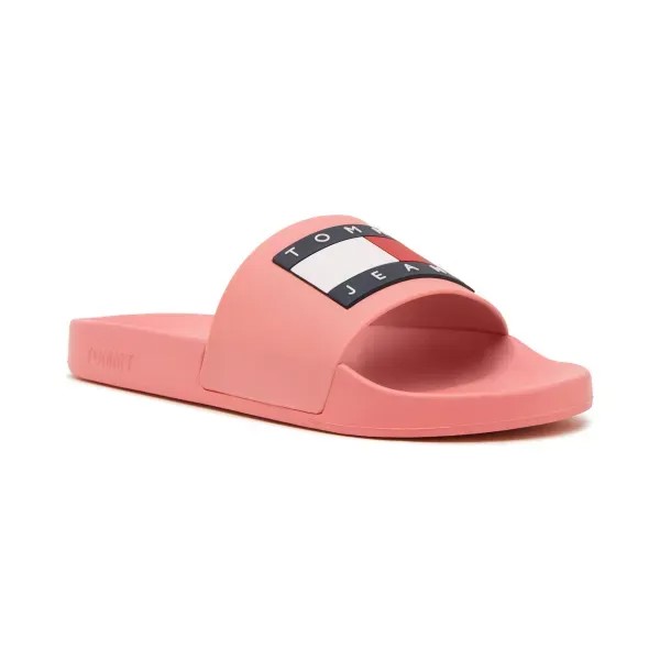 Тапочки Tommy Hilfiger для бассейна с флагом sld ess Tommy Hilfiger, красный
