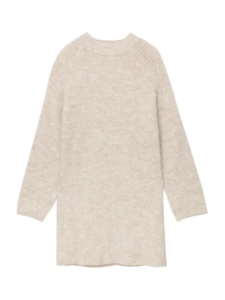 Вязаное платье Pull&Bear, песочный