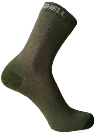 Водонепроницаемые носки DexShell Ultra Thin Crew S (36-38), оливковый зеленый