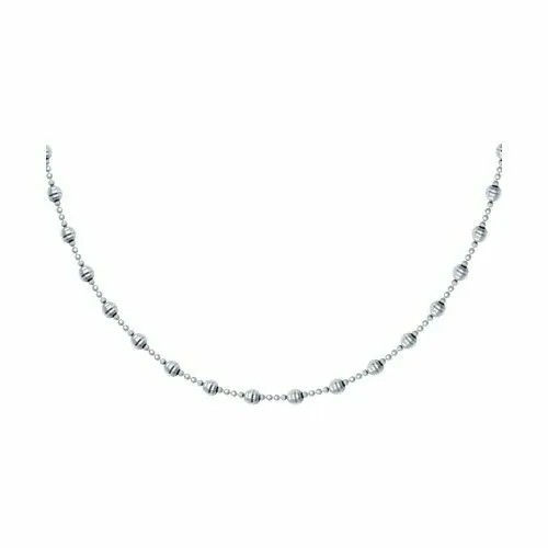 Колье Яхонт, серебро, 925 проба, длина 50 см.