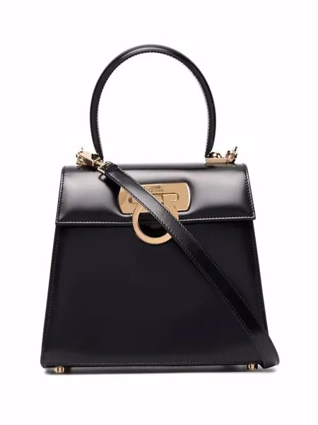 Salvatore Ferragamo сумка-тоут с декором Gancini