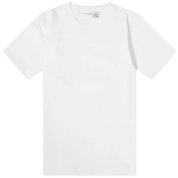 Футболка Comme Des Garçons Shirt X Sunspel, белый