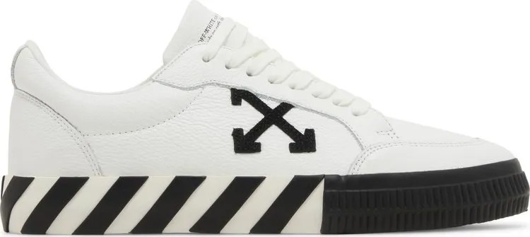 Кроссовки Off-White Vulc Sneaker 'White Black' 2023, белый