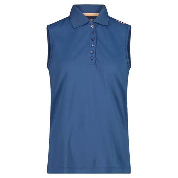 Рубашка поло CMP 3T59776 Sleeveless, синий