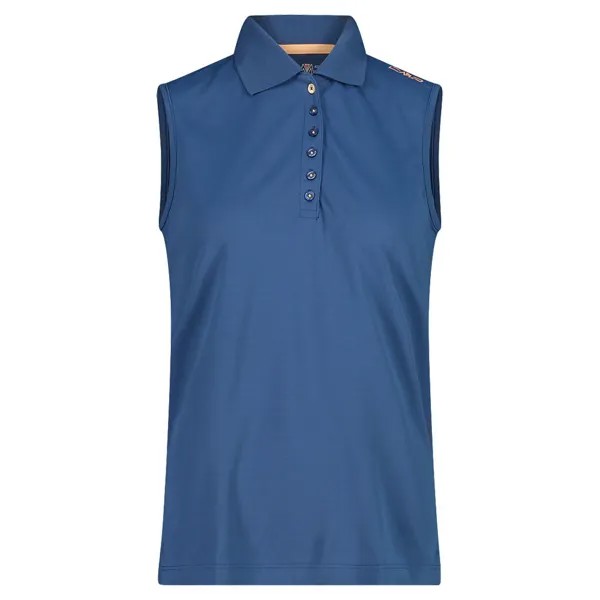 Рубашка поло CMP 3T59776 Sleeveless, синий