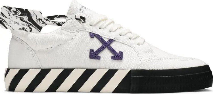 Кроссовки Off-White Vulc Sneaker Low White Purple, белый
