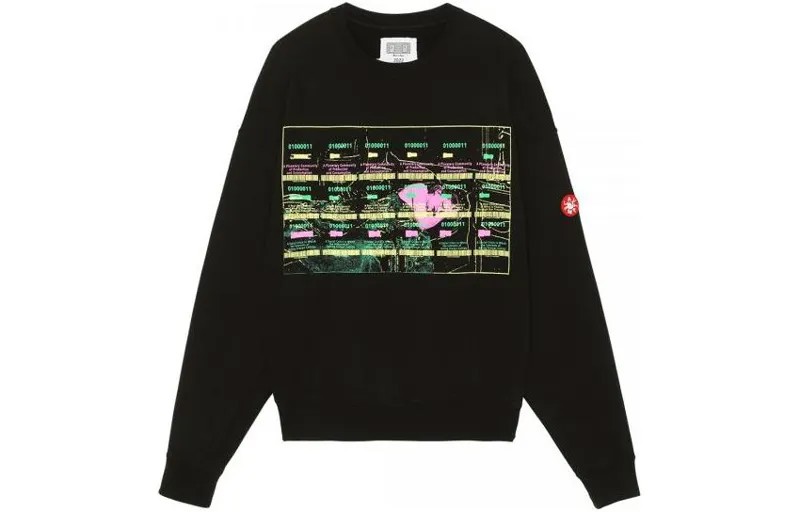 Свитер Cav Empt Planetary Community с круглым вырезом, черный