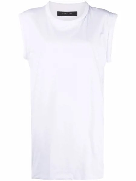 Federica Tosi платье-футболка с подворотами