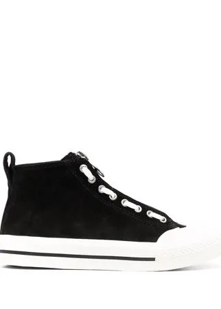 Diesel высокие кеды на молнии