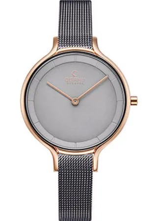 Fashion наручные  женские часы Obaku V228LXVJMJ. Коллекция Mesh