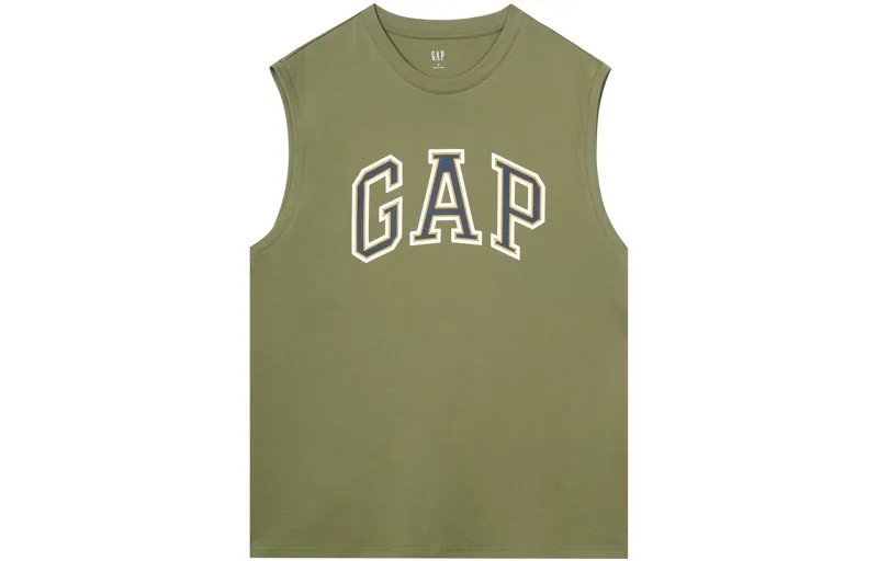 Мужская майка GAP, Армейский Зеленый