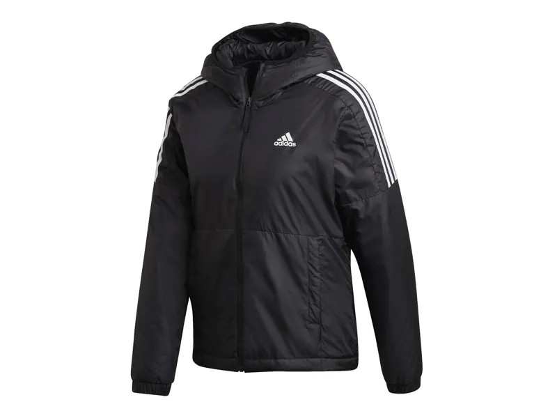 Куртка Adidas Essentials утепленная с капюшоном, черный
