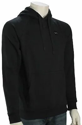 Пуловер с капюшоном Under Armour Rival — черный/черный — новинка
