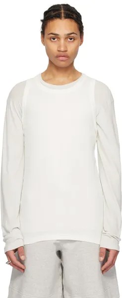 Комплект из топа Off-White и футболок с длинными рукавами Jil Sander