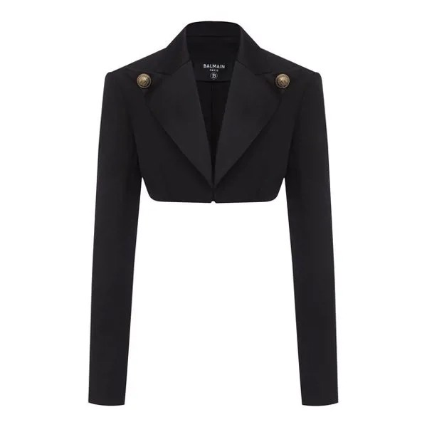 Шерстяной жакет Balmain