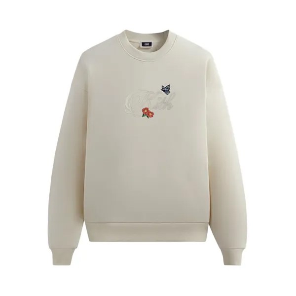 Толстовка Kith Script Nelson Crewneck, кремовый