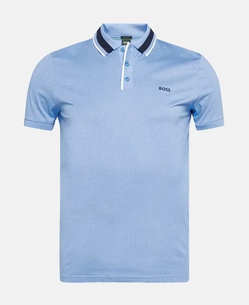 Рубашка поло Boss Green, цвет Royal Blue