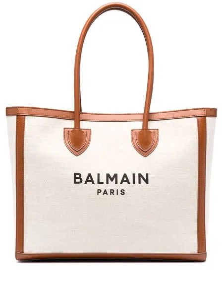 Balmain сумка-шопер с логотипом