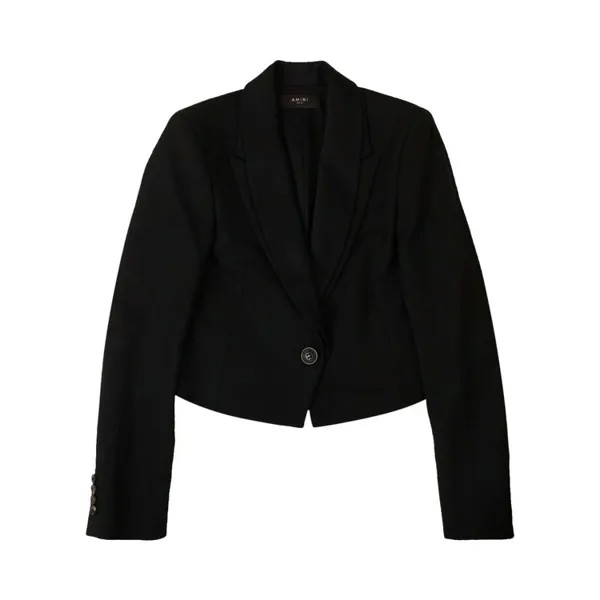 Куртка Amiri Double Collar Blazer 'Black', черный