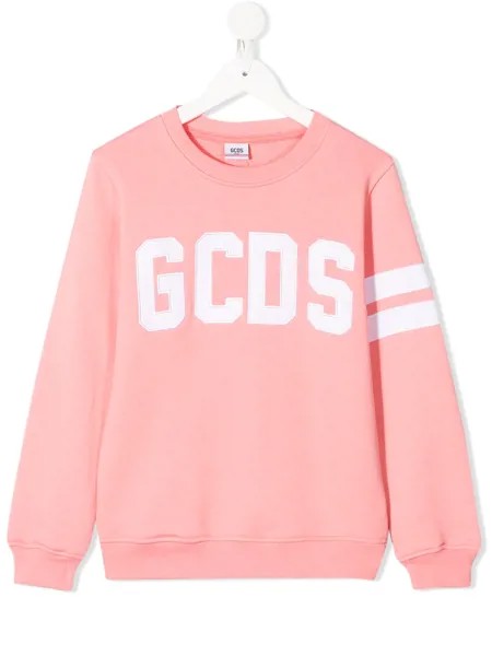 Gcds Kids толстовка с нашивкой-логотипом