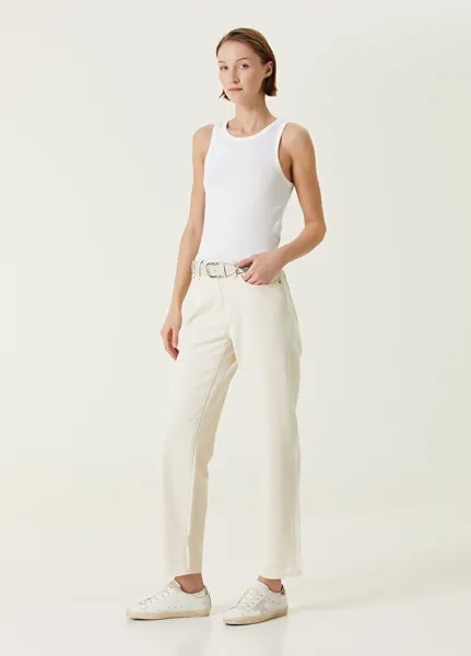 Легкие мешковатые джинсы Dre Rag&Bone, экрю