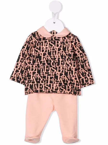 Elisabetta Franchi La Mia Bambina спортивный костюм с логотипом