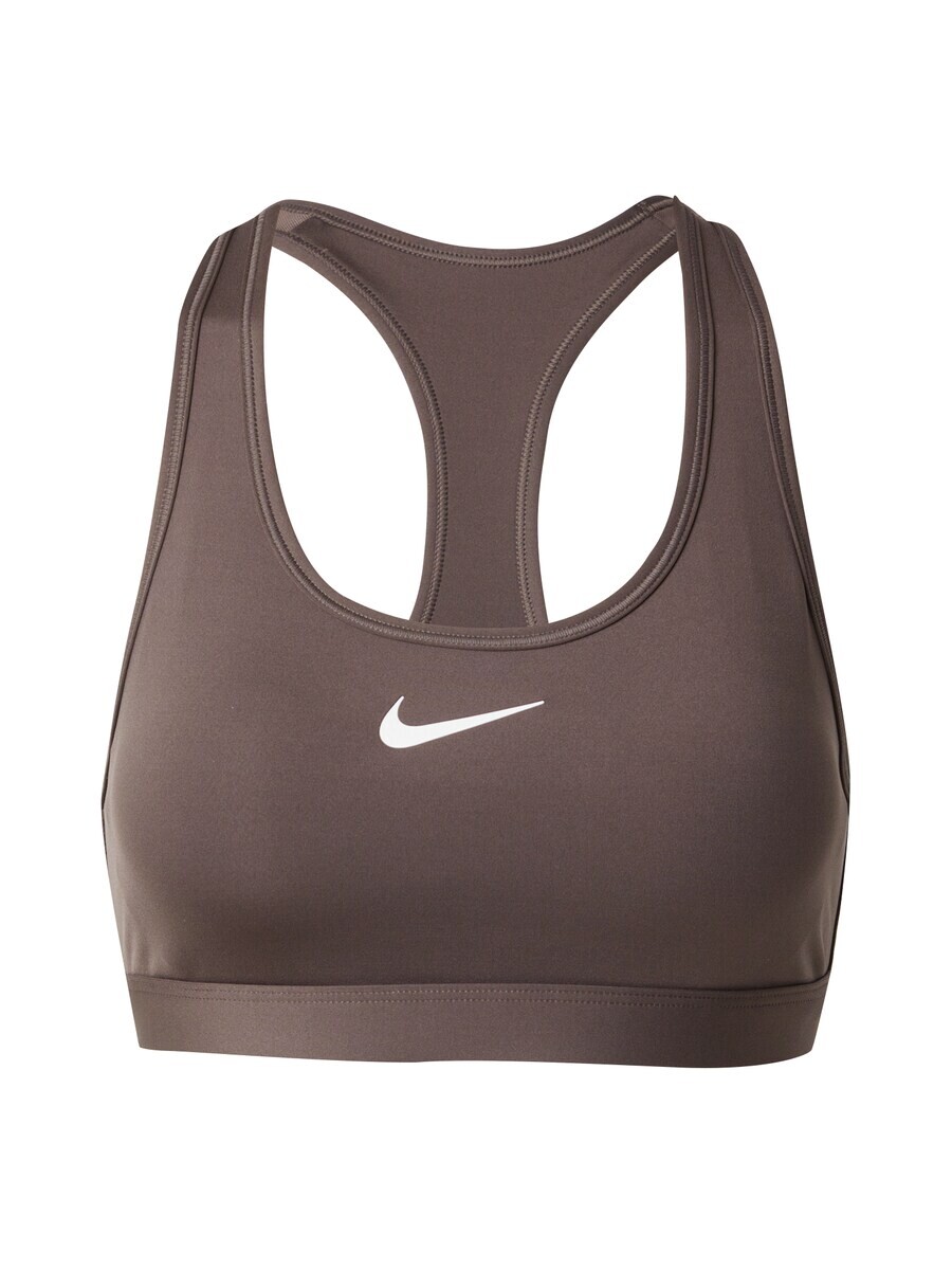Бралетт NIKE Bralette Sports Bra Swoosh, цвет Muddy colored
